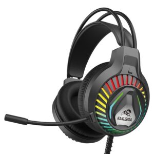 Kaku (KSC-849) Casti cu Fir, On Ear, 3.5mm, 2m cablu, Gaming, Light Ambient, Black