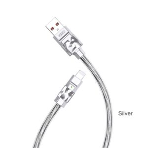 Kaku (KSC-956) - Cablu Date si Incarcare, USB-A la Lightning, 2.4A, 1m, Gray
