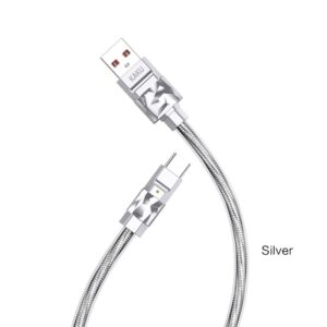 Kaku (KSC-956) - Cablu Date si Incarcare, USB-A la USB-C, 65W, 1m, Gray
