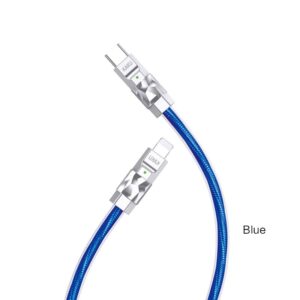 Kaku (KSC-956) - Cablu Date si Incarcare, USB-C la Lightning, PD27W, QC3.0, 1m | Blue