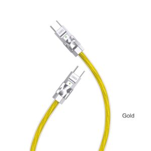 Kaku (KSC-956) - Cablu Date si Incarcare, USB-C, PD100W, QC3.0, 1m, GOLD