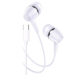 Kaku (KSC-1296) - Casti cu Fir, In Ear, USB-C, 1.2m, Mic & Volume Key, White