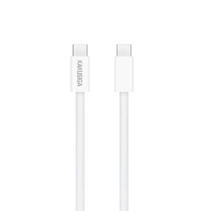 Kaku (KSC-977) - Cablu Date si Incarcare, USB-C, PD60W, QC3.0, 1m, White