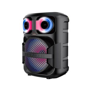 Kaku (KK-8101) » Boxa Portabila, Wireless BT 5.2, 10W, 1800mAh, LED Display, Ambient Light, Black