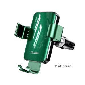 Kaku (KSC-1496) - Suport Auto, montaj Ventilatie, cleme laterale, 360°, brat flexibil | Green
