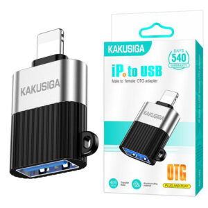 Kaku (KSC-1422) » Adaptor OTG Transfer, Lightning la USB-A, GRAY
