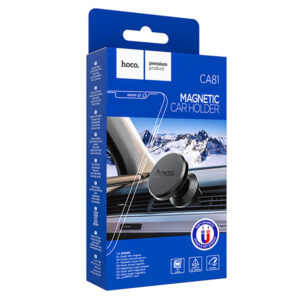 Hoco (CA81) - Suport Auto, Magnetic, montaj Ventilatie, MultiAngle, Compact, Black