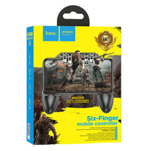 Hoco (GM7) - Controler jocuri pentru telefon, 6 butoane fizice, Eagle, Black
