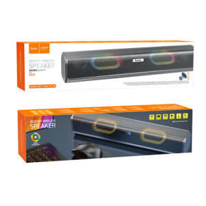 Hoco (BS49) » Boxa portabila, Desktop, BT Wireless, 5W*2, Gray