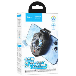 Hoco (GM10) - Cooler pentru spate telefon mobil, racire Ultra-Fast Cooling, Black
