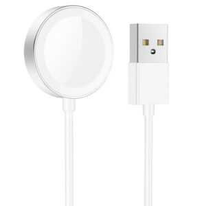Hoco (CW39) - Incarcator Wireless, iWatch, 1.75W, 5V, Qi Charging, conector USB-A, White