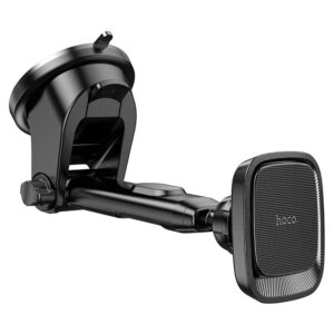 Hoco (CA116) - Suport Auto, Magnetic, montaj Bord, MultiAngle, brat ajustabil, Black
