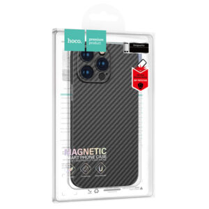 Husa Hoco » iPhone 14 Pro - MagSafe, Carbon, Thin, Black