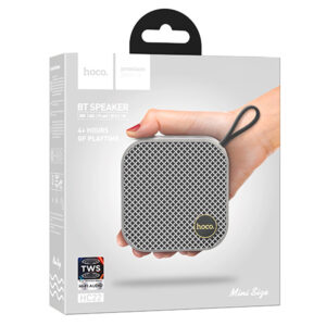 Hoco (HC22) » Boxa portabila, TWS, BT 5.2 Wireless, 5W, Auspicious Compact, Gray