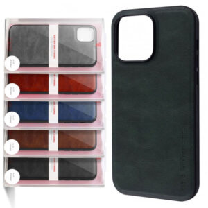 Husa X-Level Earl - iPhone 11 Pro Max - Eco-Leather PC | Green