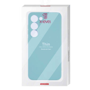 Husa X-Level Thin - Samsung S22 Ultra - MicroFiber, Turquoise
