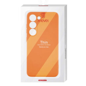 Husa X-Level Thin - Samsung A32 4G - MicroFiber, Orange