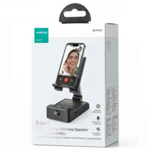 Joyroom (JR-MH01) - Statie MultiFunction 3 in 1, Incarcare, Boxa portabila si suport Stand, Birou Black