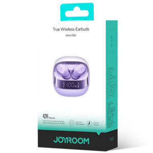 Joyroom (JR-DB2) - Casti Wireless, Ear Buds, BT 5.3, StandBy, 500mAh, LED Power, Purple