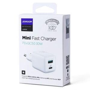 Joyroom (L-QP303) - Incarcator Retea, 30W, 1xUSB-C, PD, White