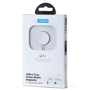 Joyroom (S-IW001S) - Incarcator Wireless, iWatch, Magnet, 2.5W, 3A, Qi Charging, White