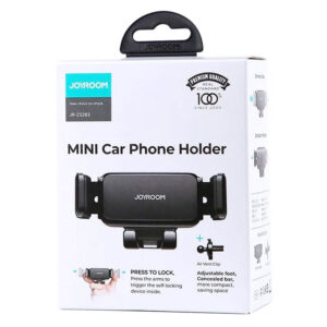 Joyroom (JR-ZS283W) - Suport Auto, cu cleme laterale, montaj Ventilatie, MultiAngle, Compact, Black