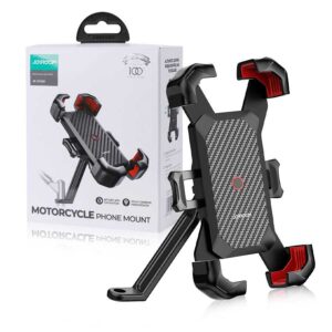 Joyroom (JR-ZS288) - Suport Moto/Bike, cu cleme laterale, fixare dubla, montaj Oglinda, MultiAngle, Secure Lock, Black