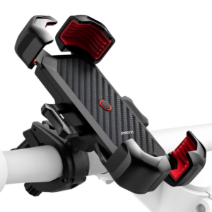 Joyroom (JR-ZS288) - Suport Moto/Bike, cu cleme laterale, fixare dubla, montaj Ghidon, MultiAngle, Secure Lock, Black