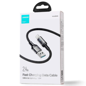 Joyroom (S-A10) » Cablu Date si Incarcare, USB-A la Lightning, 3A, Fast, 1.2m, WHITE
