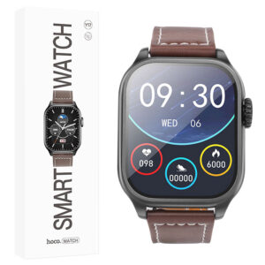 Hoco (Y17) - Ceas SmartWatch, Sport, Call Version, IP67 Waterproof, 128MB, BT Dual, Black