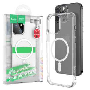 Husa Hoco » iPhone 15 Pro Max, ShockProof cu MagSafe, Clear