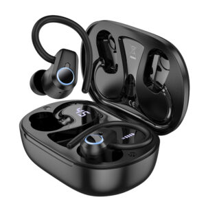 Hoco (EQ8) - Casti Wireless, Ear Buds, BT 5.3, 180h StandBy, 500mAh, Power LED, Purejoy, Black
