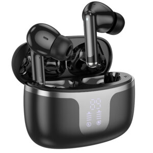 Hoco (EQ10) - Casti Wireless, Ear Buds, BT 5.3, 180h StandBy, 300mAh, Power LED, Harmony, Black