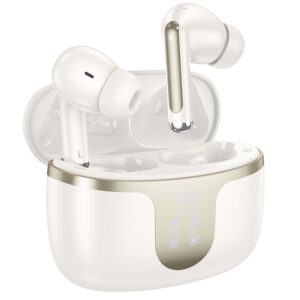 Hoco (EQ10) - Casti Wireless, Ear Buds, BT 5.3, 180h StandBy, 300mAh, Power LED, Harmony, MILKY WHITE