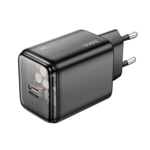 Hoco (N54) - Incarcator Retea, PD45W, 1xUSB-C, Black