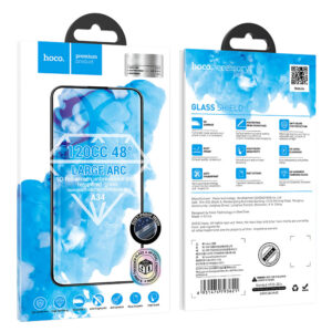 Hoco (A34) » Folie Clear » iPhone 16 Pro Max - DustProof, HD Glass