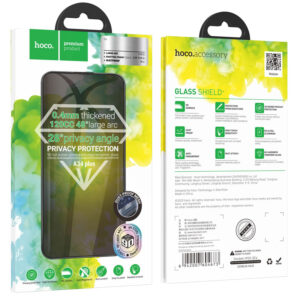 Hoco (A34+) » Folie Privacy » iPhone 16 Pro Max - DustProof, HD Glass