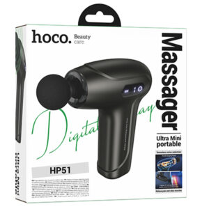 Hoco (HP51) » Aparat de Micro-Masaj, Ultra, x5 capete interschimbabile, 5h, GRAY