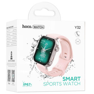 Hoco (Y32) » Ceas SmartWatch, Sport, BT 5.0, Call Function, 225mAh, PINK