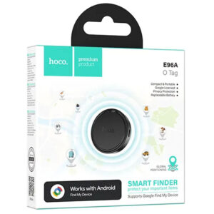 Hoco (E96A) » Dispozitiv tip AirTAG, anti-pierdere, functie FindMy, Android, BLACK