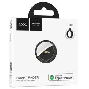 Hoco (E100) » Dispozitiv anti-pierdere tip AirTag, Apple Find My, certificat MFi, BLACK
