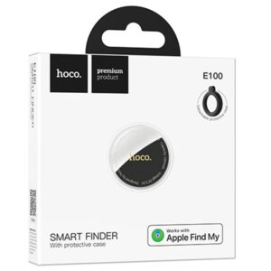 Hoco (E100) » Dispozitiv anti-pierdere tip AirTag, Apple Find My, certificat MFi, WHITE