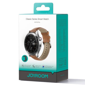 Joyroom (JR-FC2 Pro) » SmartWatch, Ceas inteligent BT5.4, 128Mb, Phone function, Full Touch, Classic, Moonlight SILVER