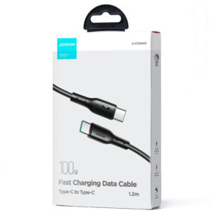 Joyroom (S-CC100A13) - Cablu Date si Incarcare, USB-C, PD100W, QC3.0, 1.2m, Black