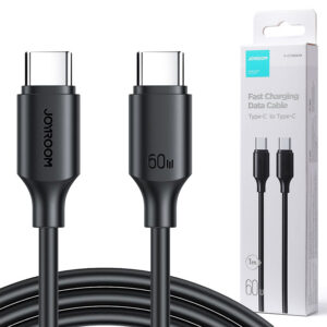 Joyroom (S-CC060A9) - Cablu Date si Incarcare, USB-C, PD60W, QC3.0, 1m, Black