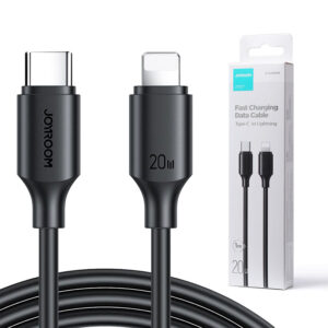 Joyroom (S-CL020A9) - Cablu Date si Incarcare, USB-C la Lightning, PD20W, QC3.0, 1m, Black