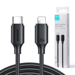 Joyroom (S-CL020A9) - Cablu Date si Incarcare, USB-C la Lightning, PD20W, QC3.0, 2m, Black