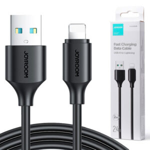 Joyroom (S-UL012A9) - Cablu Date si Incarcare, USB-A la Lightning, 2.4A, 2m, Black