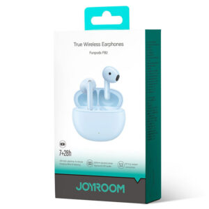 Joyroom (JR-FB2) - Casti Wireless, Ear Buds, BT 5.3, StandBy, 400mAh, Husa Silicon | Blue