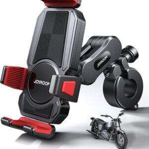 Joyroom (JR-ZS361) - Suport Moto/Bike, cu cleme laterale, montaj Ghidon, Shockproof, Black